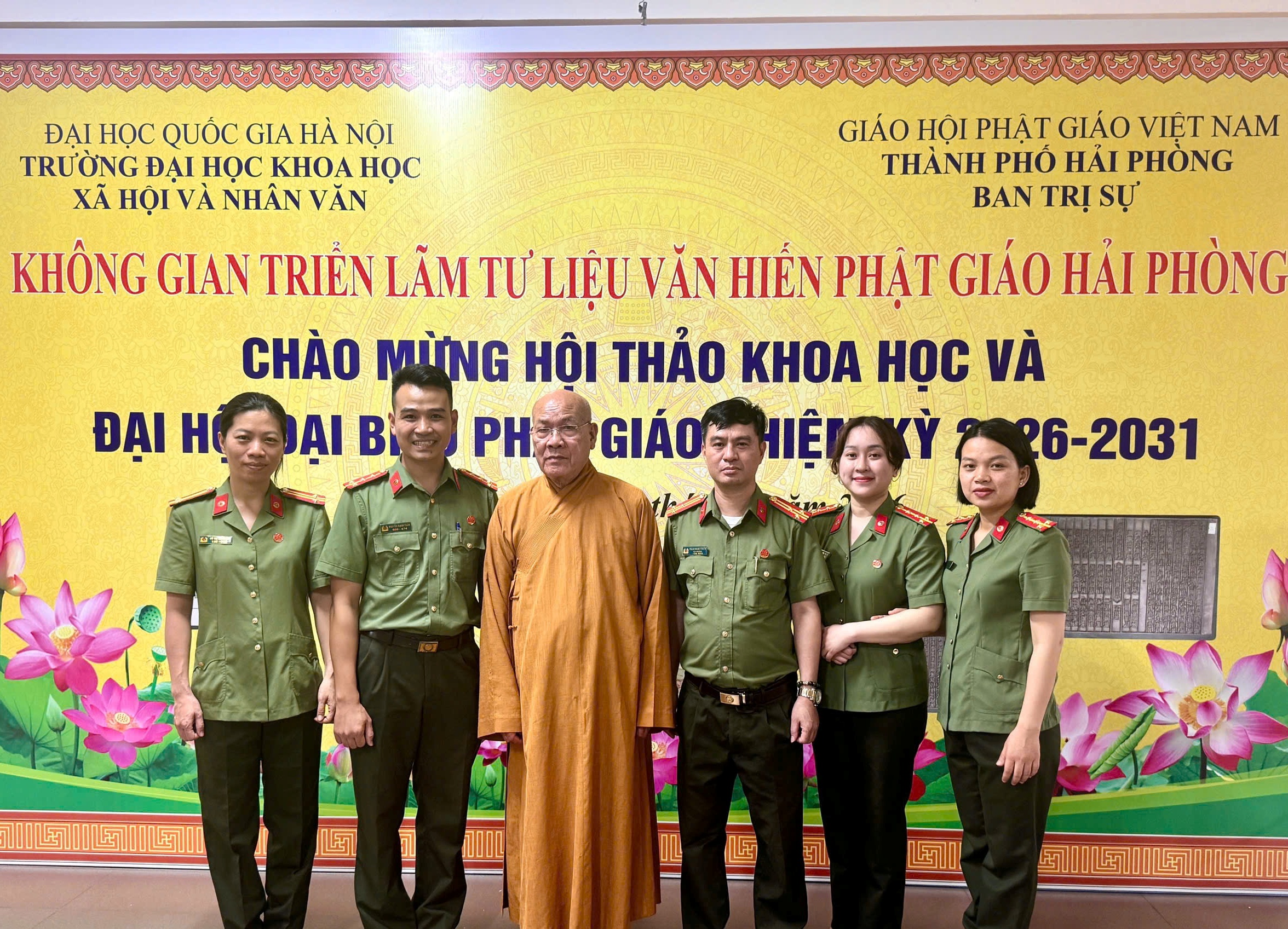 Phòng An ninh nội địa: Phối hợp tổ chức Hội thảo khoa học quốc gia kỷ niệm 45 năm Phật giáo đồng hành cùng dân tộc vào ngày 9/5/2026